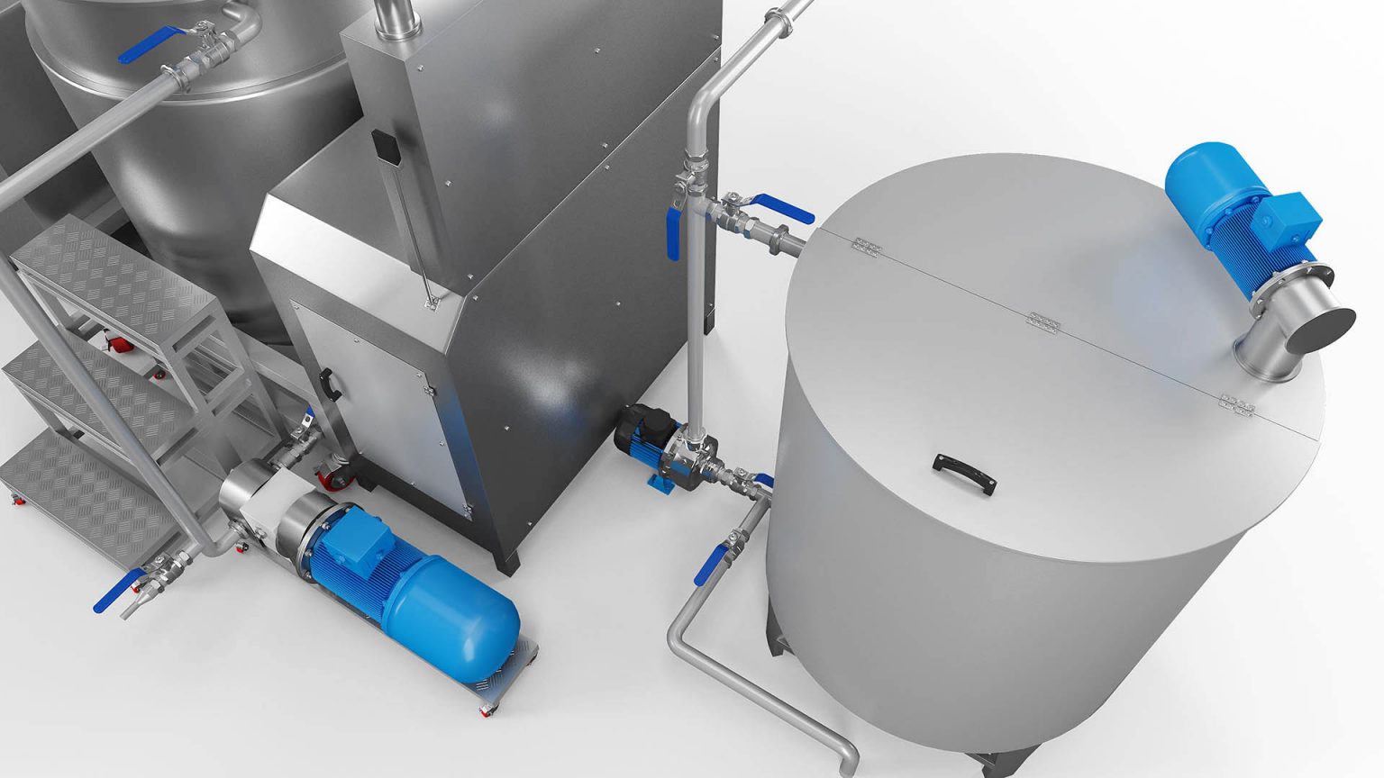 Hydraulic Homogenizer Mixer Sebat LTD